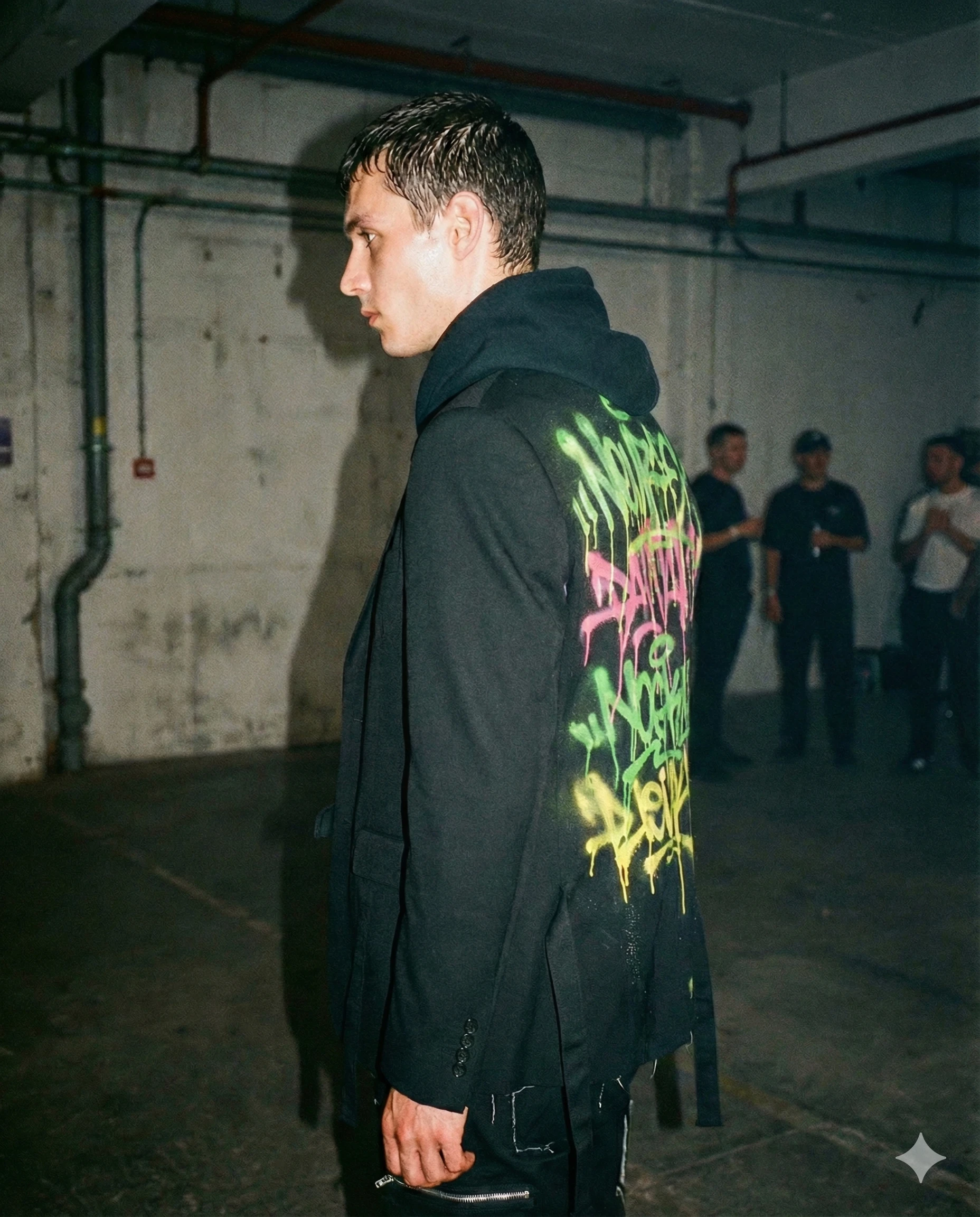 Graffiti Hoodie Underground